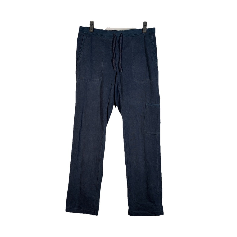 J Jill Pants Womens XS Navy Blue Sweatpants drawstring Waist Pull On Comfort